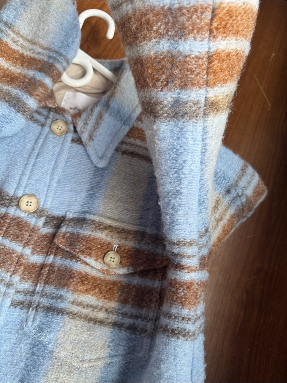 Aritzia Wilfred Free Ganna Shirt Jacket Size XS - Picture 16 of 16